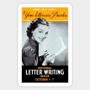 National Letter Writing Week Sticker